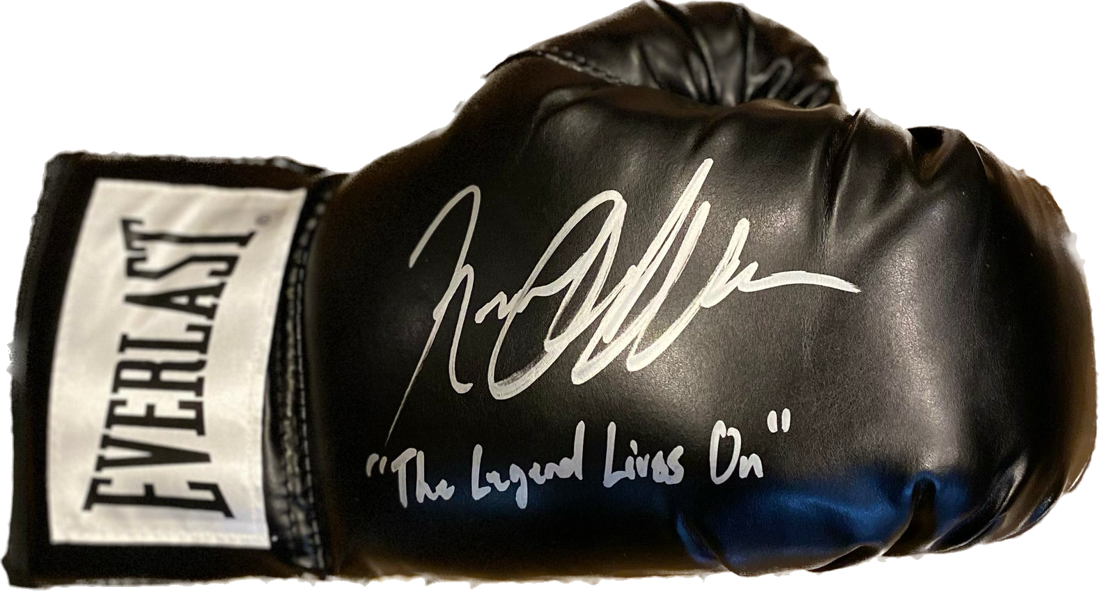 Personalized Autographed Boxing Glove