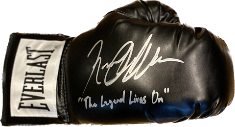Personalized Autographed Boxing Glove
