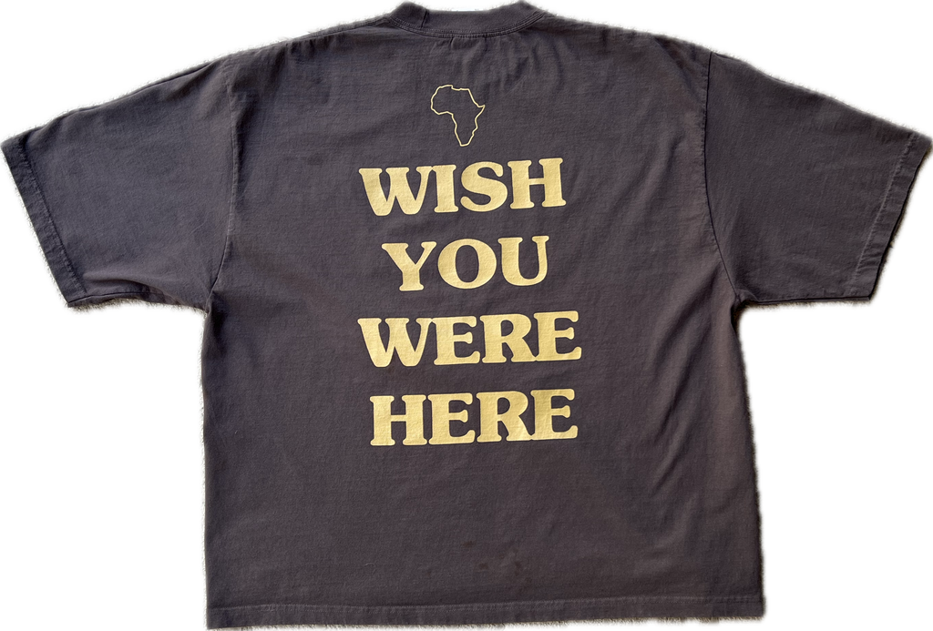 ‘Wish You Were Here’ short sleeve t-shirt