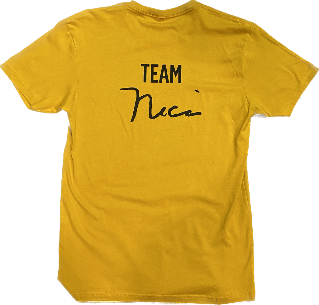 Team Nico Gold short sleeve t-shirt