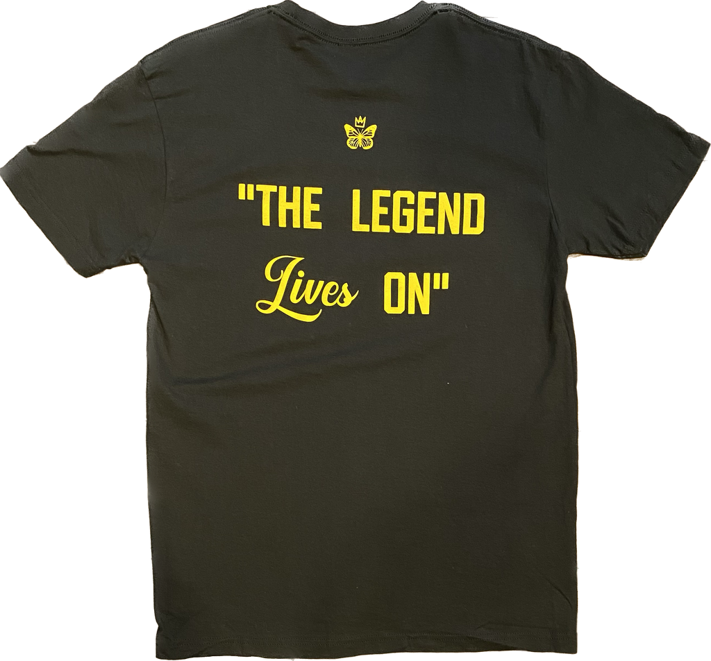 ‘The Legend Lives On’ short sleeve t-shirt